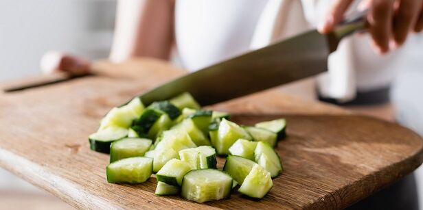 Komkommers - een caloriearme groente om te lossen