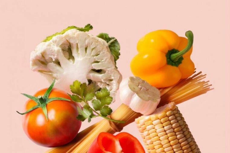 Italiaans dieet met groenten en fruit voor gewichtsverlies
