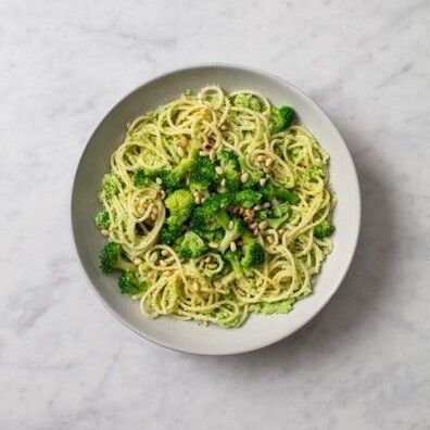 spaghetti met broccoli en pijnboompitten, Mediterraans dieet