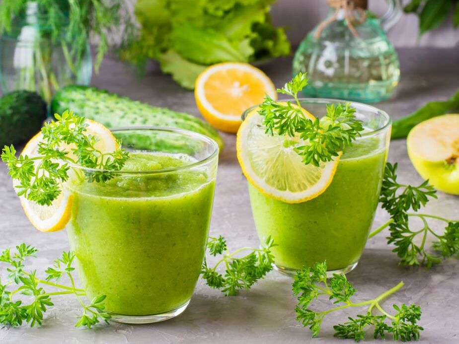 afslankende komkommer en groenten voor gewichtsverlies