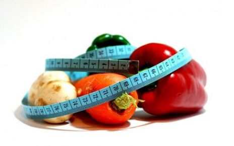 groenten voor gewichtsverlies op het dieet is het meest