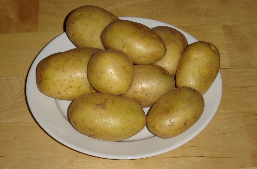 aardappelen voor gewichtsverlies op de juiste voeding
