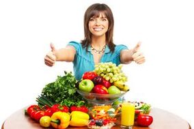 groenten en fruit voor goede voeding en gewichtsverlies